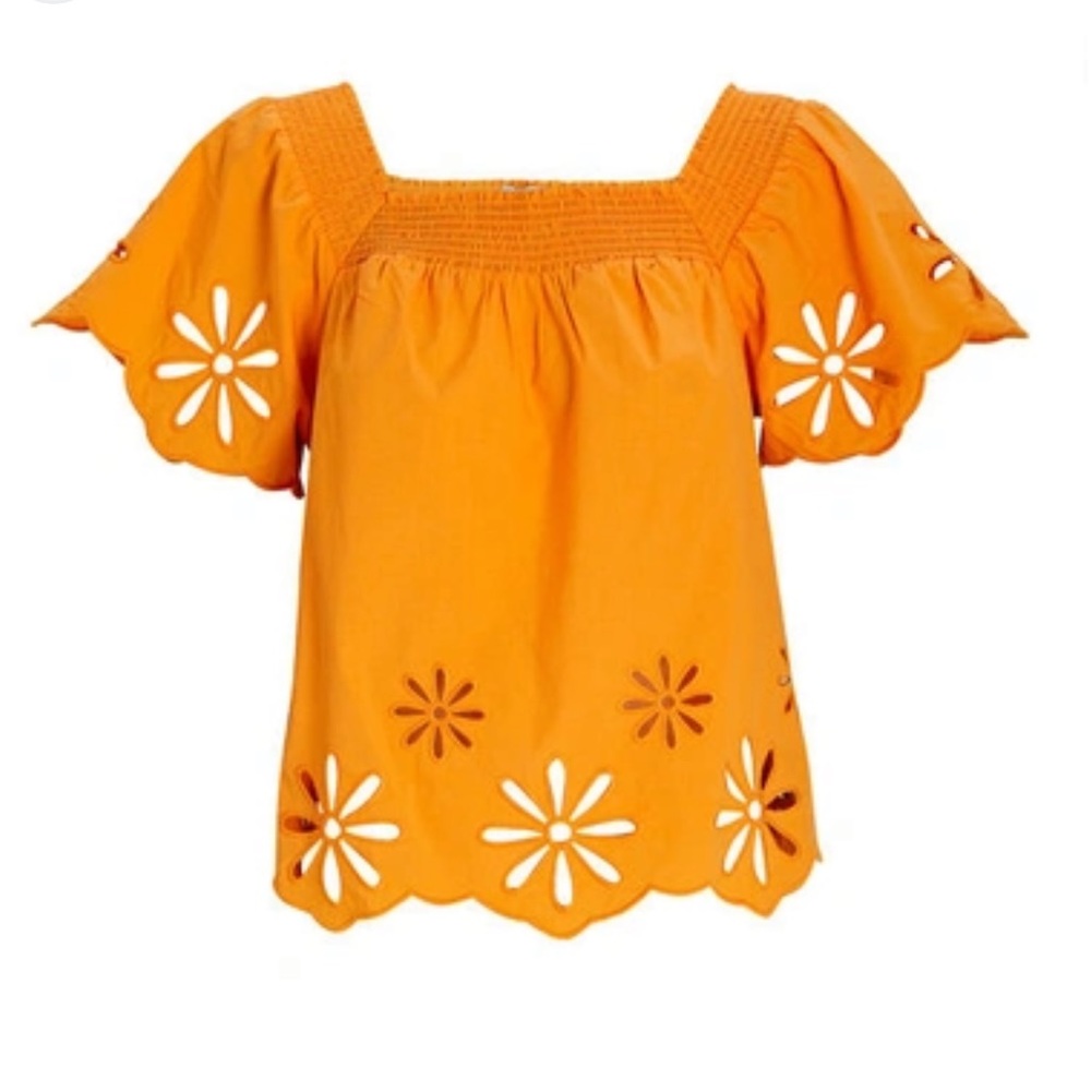 RAILS Sonora Orange Cotton Top